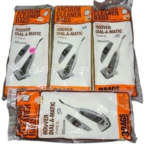 Carpet Care Vacuum Cleaner Bags for Hoover Dial A Matic Type D‎ 11 Total